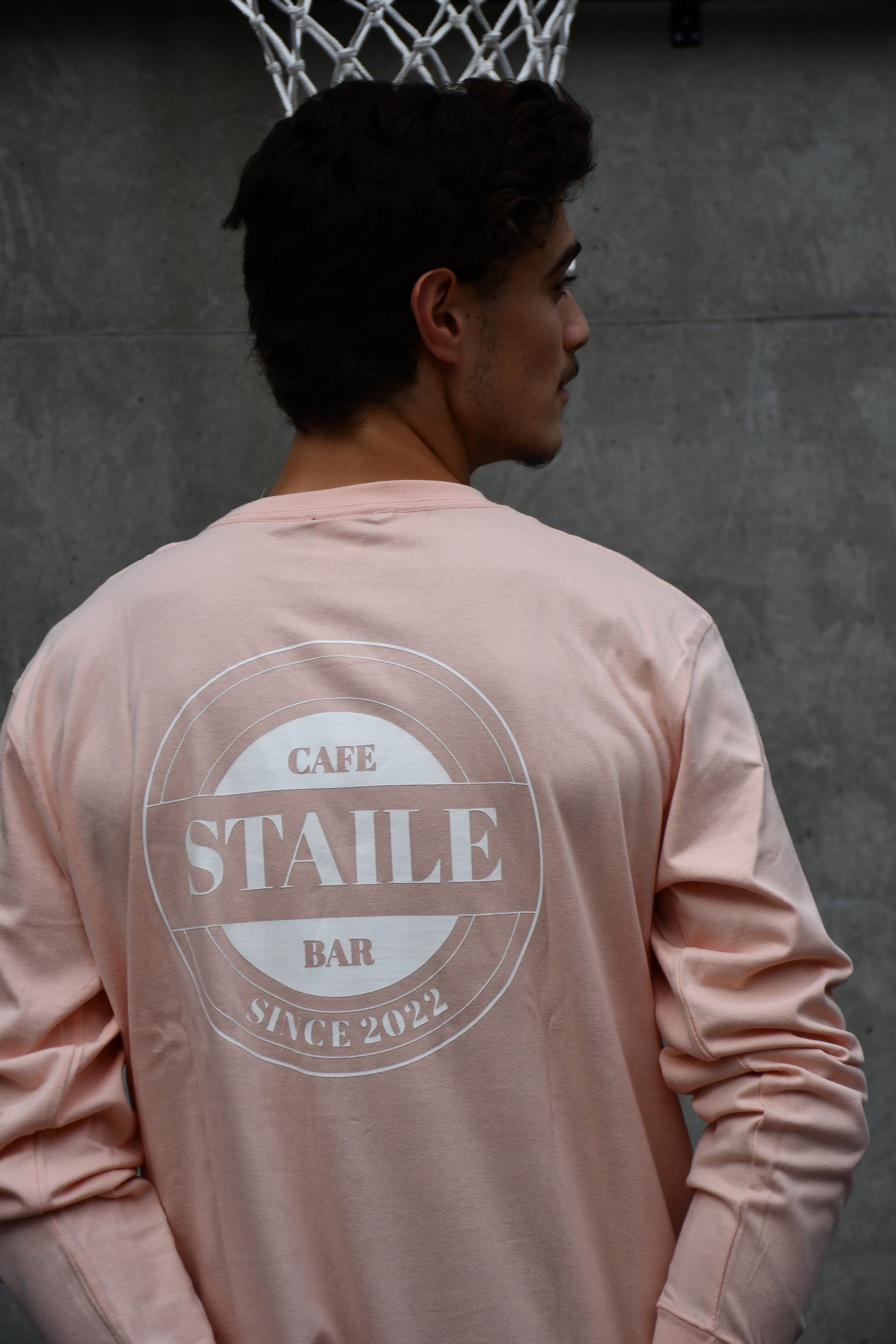 Back print TEE L/SバックプリントロングTシャツ – STAILE