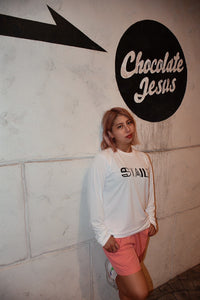 fancy script Logo L/S Tshirt <BR>ファンシースクリプトロゴロングTシャツ