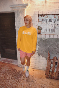 fancy script Logo L/S Tshirt <BR>ファンシースクリプトロゴロングTシャツ